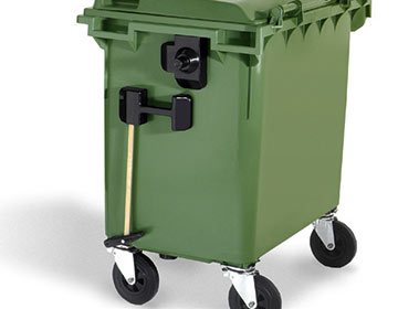 central brake, lifting handles