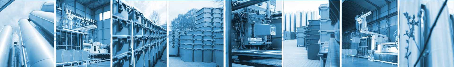 Production Weber Weber: Wheelie bins, Mobile Waste Containers Factory