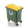 mobile garbage bins 770 L side view
