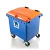 mobile waste containers 1100 L FL C Lid